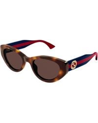 Gucci - Gg1862S 002 Sunglasses Acetate Cat Eye - Lyst