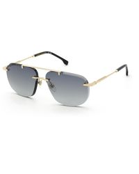 Lozza - Sl2457 Alicudi 4 300 Sunglasses Metal Smoke Squared Normal Nuanced - Lyst