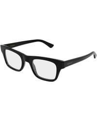 Gucci - Gg2244O 005 Optical Frames Acetate Transparent Squared - Lyst