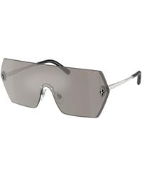 Ralph Lauren - Rl7085 The Harper 90016G Sunglasses Metal Squared Normal Mirror - Lyst
