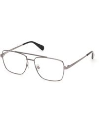 MAX&Co. - Mo5236 12 Optical Frames Metal Squared Normal - Lyst