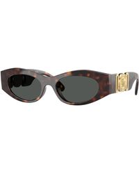 Versace - Ve4480U 108/87 Sunglasses Injected Cat Eye Normal - Lyst