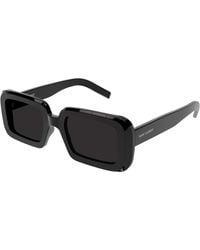 Saint Laurent - Sl 534 Sunrise 001 Sunglasses Acetate Squared Normal - Lyst