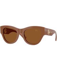 Burberry - Be4491 422273 Sunglasses Acetate Round Normal - Lyst