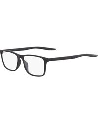 Nike - 7125 001 Optical Frames Plastic Squared Normal Photochromatic - Lyst