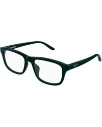 Balenciaga - Bb0442Oa 004 Optical Frames Acetate Transparent Squared - Lyst