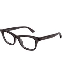 McQueen - Am0515O 009 Optical Frames Acetate Transparent Cat Eye - Lyst