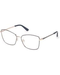 Guess - Gu50170 091 Optical Frames Metal Squared Normal - Lyst