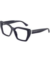 Jimmy Choo - Jc3053Ju 5000 Optical Frames Acetate Transparent Geometric Normal - Lyst
