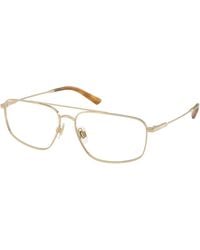Polo Ralph Lauren - Ph1247 9271 Optical Frames Metal Transparent Pilot Normal - Lyst