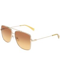 Liu Jo - Lj165S 722 Sunglasses Metal Pilot Normal - Lyst