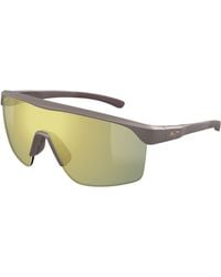 Maui Jim - Mj0596Sa 002 Occhiali Da Sole Bio-Iniettato Oro Avvolgente - Lyst
