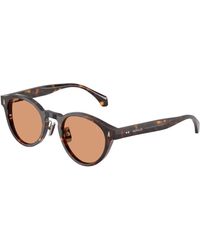 Moncler - Me6017D Ember 3002/7 Sunglasses Acetate Round Normal - Lyst