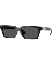 Versace - Ve4490U Gb1/87 Sunglasses Injected Squared Normal - Lyst