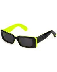Barrow - Sba007V Trippy 0B29 Sunglasses Acetate Squared Normal - Lyst