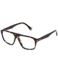Police - Vplq65 Champ 12 0722 Optical Frames Acetate Squared - Lyst