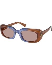 Miu Miu - Mu B13S 22R20I Sunglasses Acetate Squared Normal - Lyst