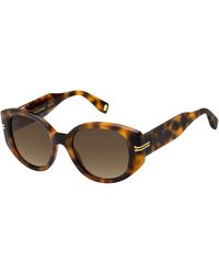 Marc Jacobs - Mj 1052/S 05L/Ha Sunglasses Acetate Round Normal Shaded - Lyst