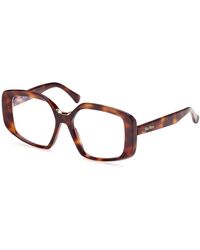 Max Mara - Mm5131-B 052 Optical Frames Acetate Geometric Normal - Lyst