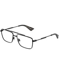 Dolce & Gabbana - Dg1354 01 Optical Frames Metal Transparent Squared Normal - Lyst