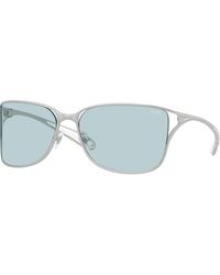 DIESEL - Dl1019 1007/1 Sunglasses Metal Pillow Normal - Lyst