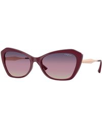 Vogue Eyewear - Vo5626S 2875U6 Sunglasses Nylon Geometric Normal Shaded - Lyst