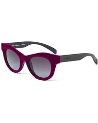 Italia Independent - 0096V 010.000 Outlet Sunglasses Plastic Cat Eye Shaded - Lyst