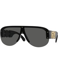 Versace - Ve4391 Gb1/87 Sunglasses Nylon Geometric Normal - Lyst