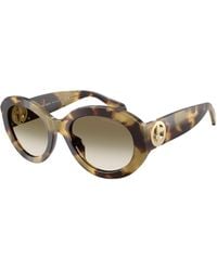 Giorgio Armani - Ar8269U 630113 Sunglasses Acetate Round Normal Nuanced - Lyst