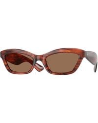 Oliver Peoples - Ov5637Su 1997C 172573 Sunglasses Acetate Cat Eye Normal - Lyst