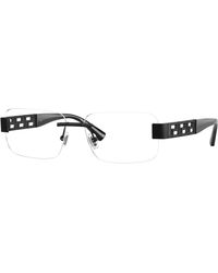 Versace - Ve1310 1261 Optical Frames Metal Pillow Normal - Lyst