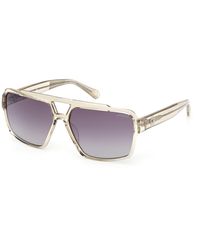 Guess - Gu00223 57Z Sunglasses Injected Squared Normal - Lyst