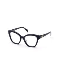 Blumarine - Vbm884 700 Optical Frames Acetate Butterfly - Lyst