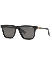 Chopard - Sch398 700P Sunglasses Acetate Smoke Squared Polarized - Lyst