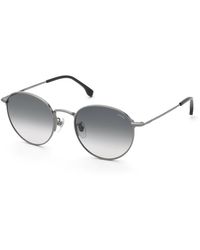 Lozza - Sl2443 Gubbio 6 509 Sunglasses Metal Smoke Pantos Normal Nuanced - Lyst