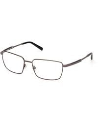 Timberland - Tb50005 002 Optical Frames Metal Squared Normal - Lyst