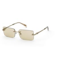Blumarine - Sbm237 08Fe Sunglasses Metal Squared Normal - Lyst