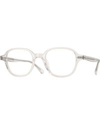 Oliver Peoples - Ov5599U Marnett 1757 Optical Frames Acetate Transparent Geometric Normal - Lyst