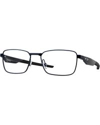 Oakley - Ox3140 Steakhouse 314001 Optical Frames Metal Transparent Squared Normal - Lyst
