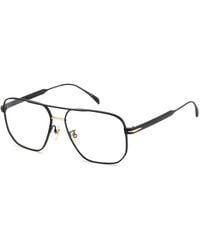 David Beckham - Db 7124 2M2 Optical Frames Titanium Squared - Lyst