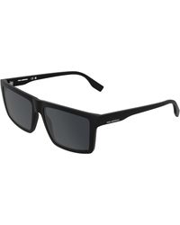 KARL LAGERFELD - Kl6225S 002 Sunglasses Bio-Injected Smoke Squared Normal - Lyst