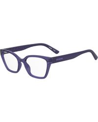 Moschino - Mol687 B3V Optical Frames Polyamide Squared Normal - Lyst