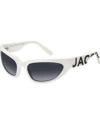 Marc Jacobs - Marc 738/S Ccp/9O Sunglasses Injected Cat Eye Shaded - Lyst