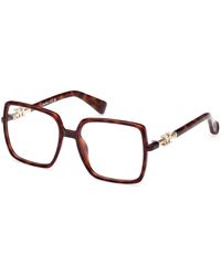 Max Mara - Mm5108-H 053 Optical Frames Injected Squared Normal - Lyst
