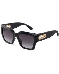 Furla - Sfub08 0Z42 Sunglasses Injected Smoke Geometric Normal Nuanced - Lyst