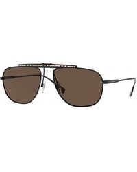 Burberry - Be3121 100173 Sunglasses Metal Pilot - Lyst