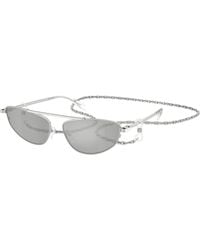 Michael Kors - Mk1164 Buenos Aires 19038V Sunglasses Metal Geometric Mirrored - Lyst