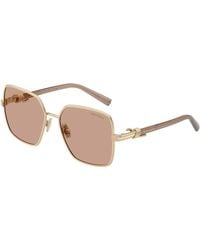 Tiffany & Co. - Tf3122 602173 Sunglasses Metal Squared Normal - Lyst