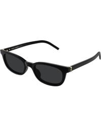 Saint Laurent - Sl M160 001 Sunglasses Acetate Cat Eye - Lyst