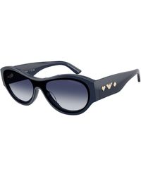 Emporio Armani - Ea4265U 60398S Sunglasses Acetate Geometric Normal Shaded - Lyst